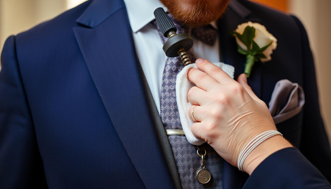 Bespoke suit cleaning process at A &amp; Z Dry Cleaners St Albans