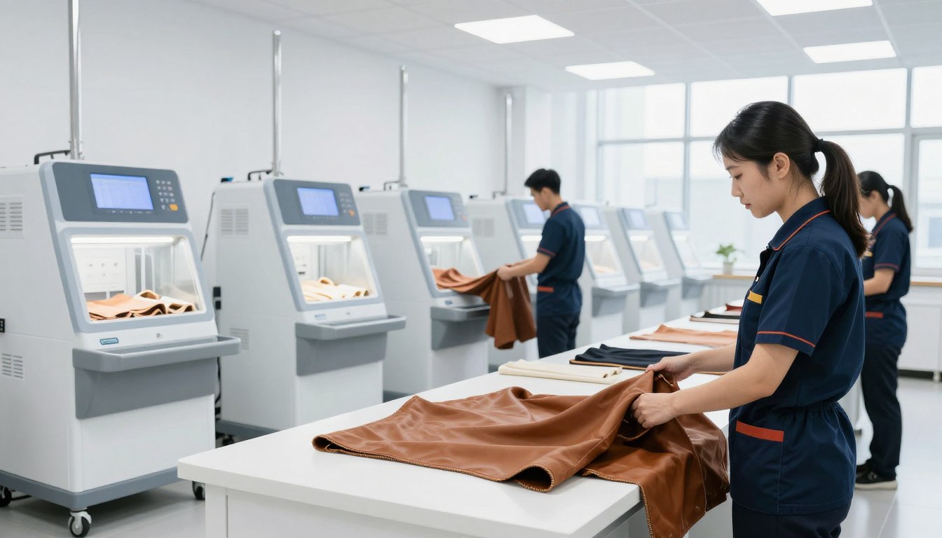 Leather Cleaning Process